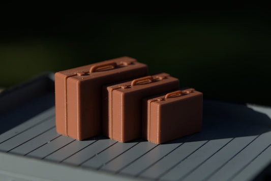 16mm Leather Suitcases Set Now Available