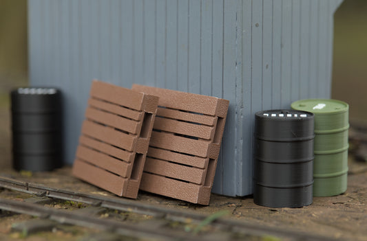 16mm Pallets and Barrels