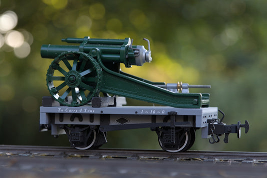 16mm scale flat wagon