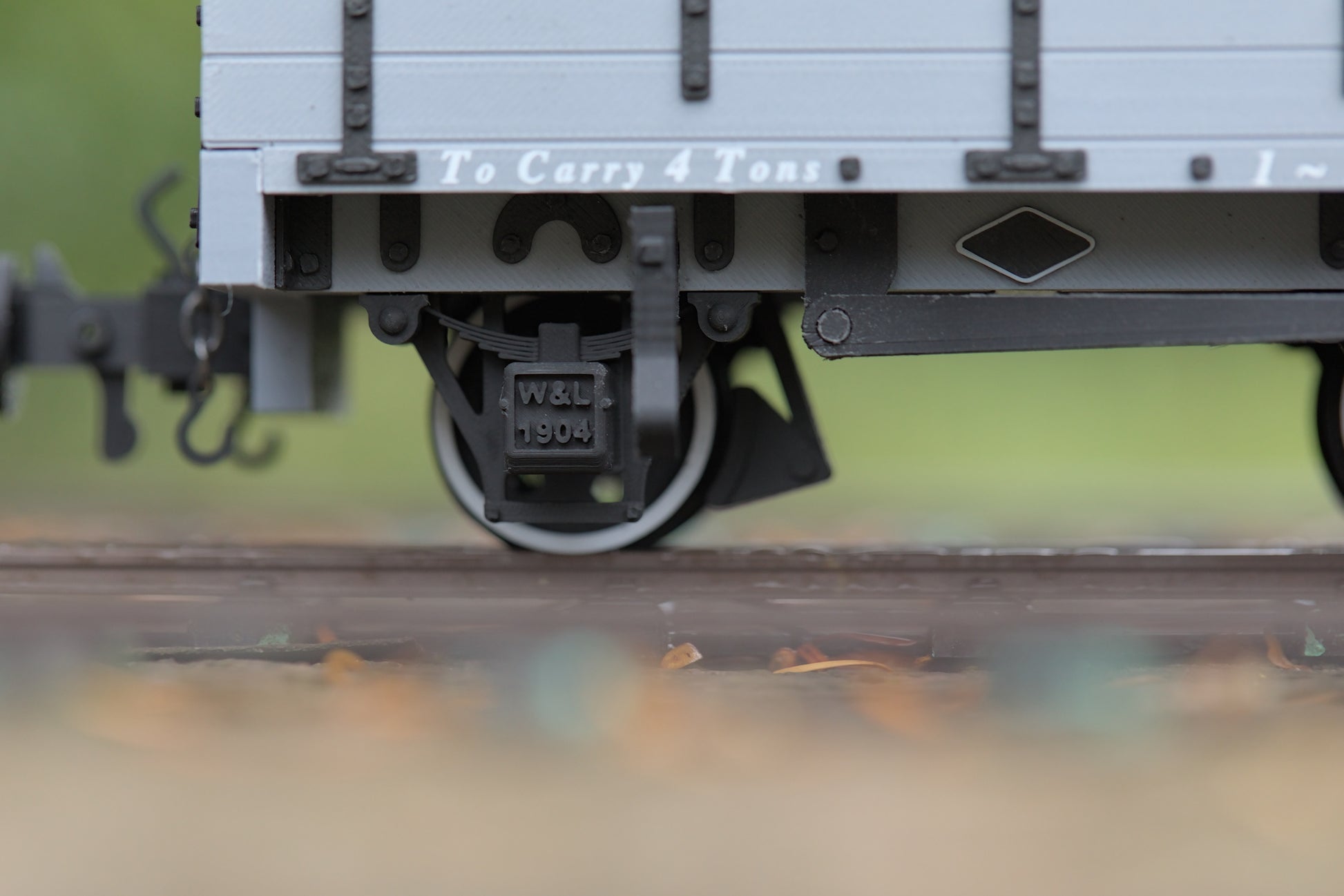 Open Wagon axlebox detail