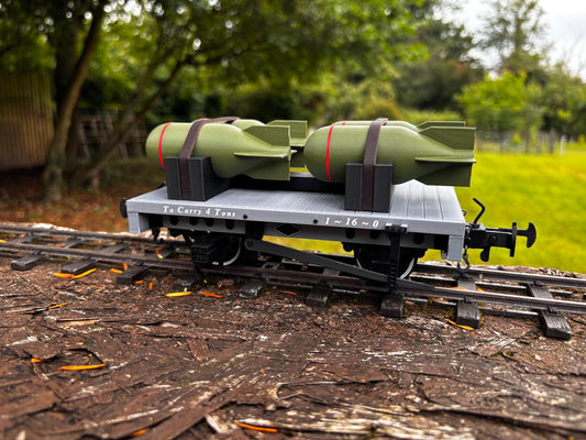 16mm scale bomb load