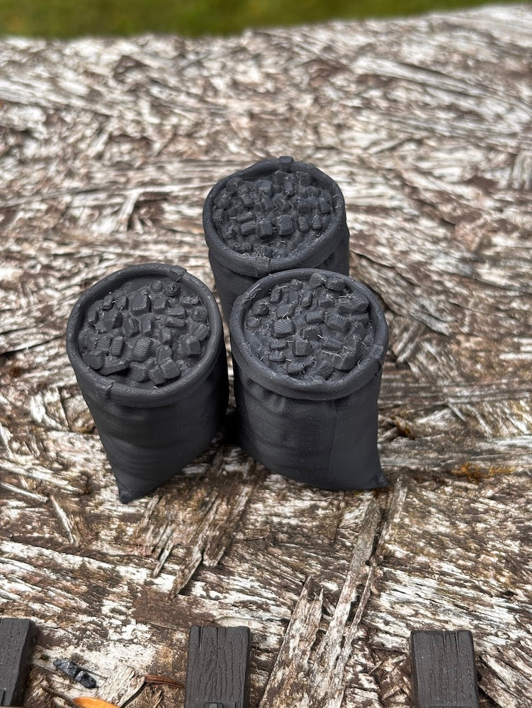 Coal sacks x3
